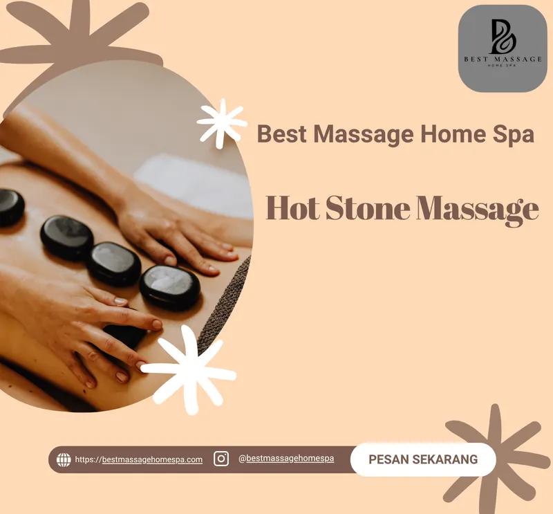Hot Stone Massage therapy session